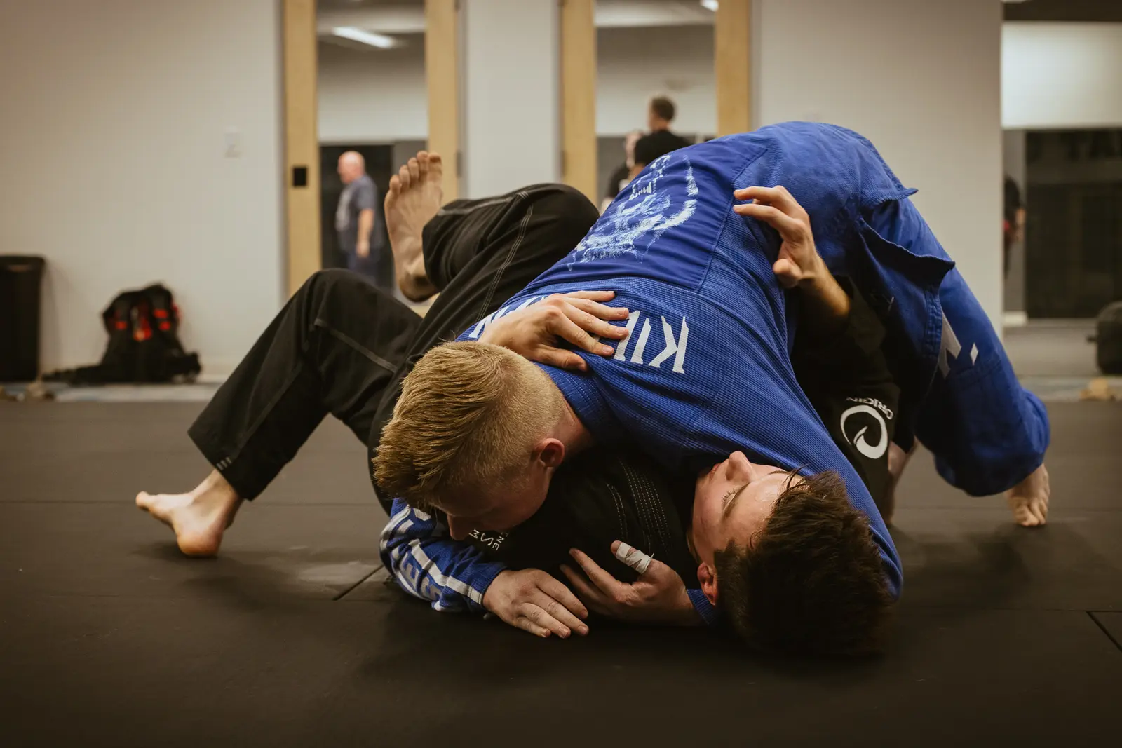 Adult BJJ class gi training at Dark Matter Jiu-Jitsu Tempe