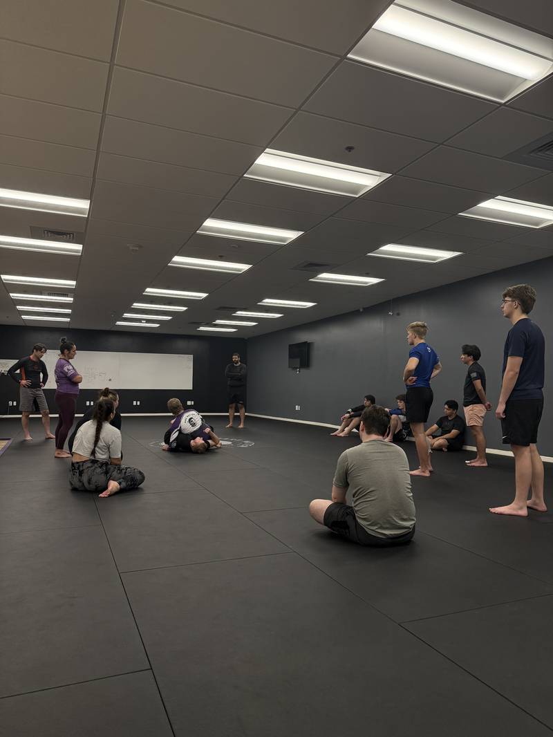 Adult jiu-jitsu instruction at Dark Matter near Tempe AZ