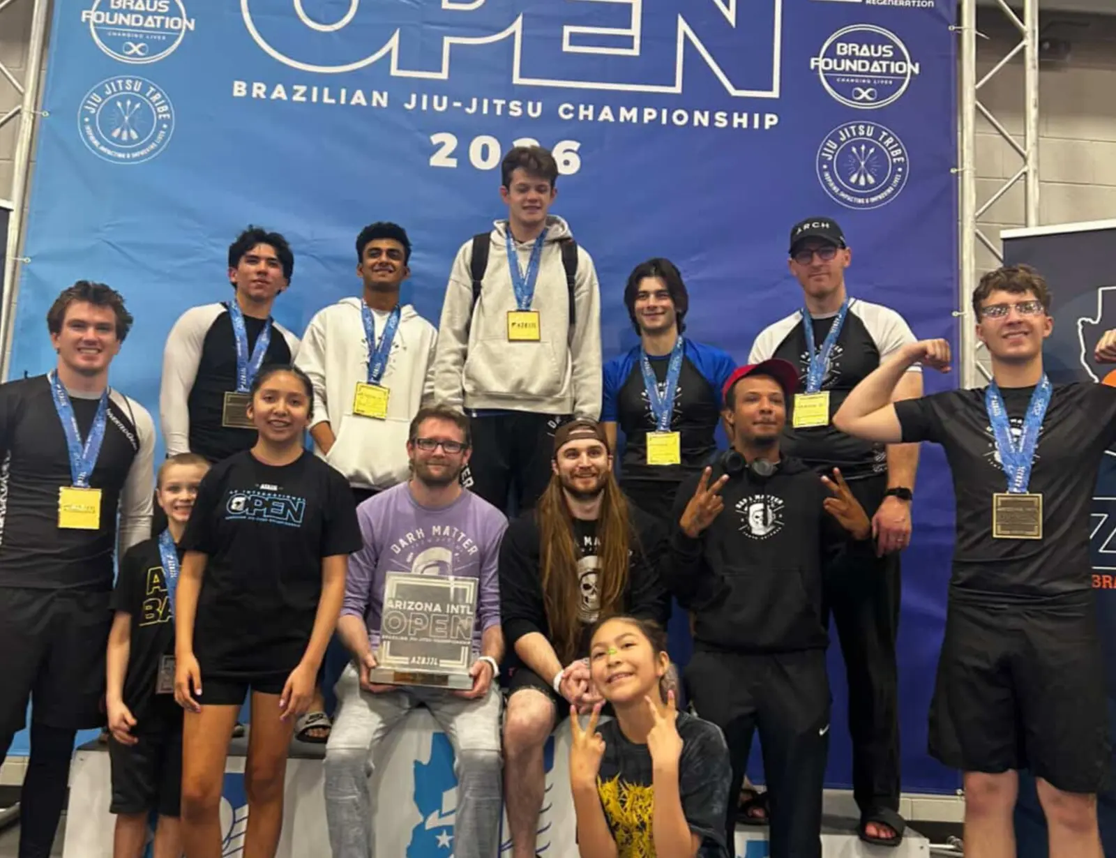 Dark Matter BJJ competition team serving Mesa Arizona